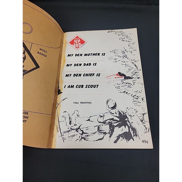 Lot Of Vintage 50's, 60's Cub Scout  And Boy Scout Books And Weblos Medals - Picture 4 of 8